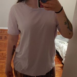 PINK Lavender Sequin Lounge T-Shirt